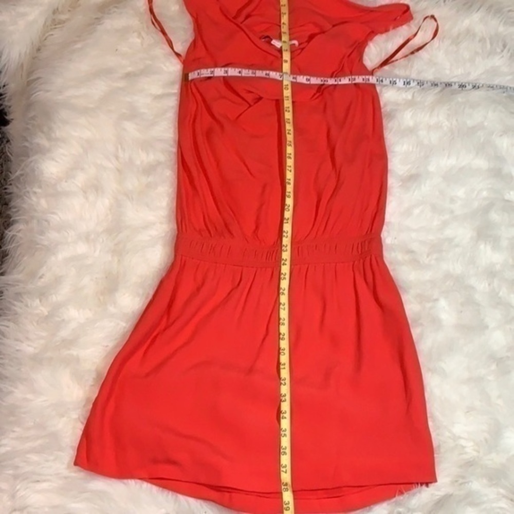 ▶️ Diane Von Furstenberg ◀️ Orange casual dress - Picture 11 of 12